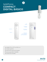 Auta 700005 COMPACT TELÉFONO BÁSICO - DIGITAL 4H Manual de usuario