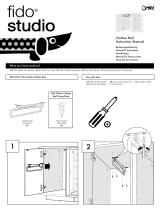 Omlet Fido Studio clothes rail Manual de usuario