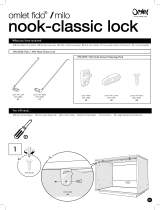 Omlet Fido Nook lock Manual de usuario