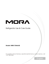 Mora MRB172N6AWE Manual de usuario