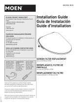 Moen INS12922 Guía de instalación