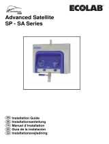 Ecolab SA2 SP Series Advanced Satellite Guía de instalación