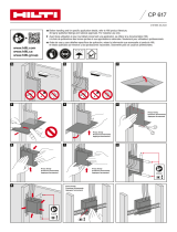 Hilti CP 617 Guía de instalación