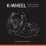 K-WHEEL K-WHEEL Multi-Platform Gaming Wheel Guía de instalación