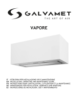 Galvamet Vapore 60-A INOX Built-in Hood Guía de instalación
