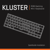 KLUSTER RGB Gaming Mini Keyboard Guía de instalación