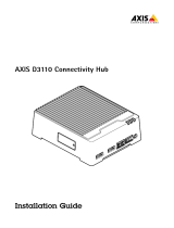 Axis D3110 Guía de instalación