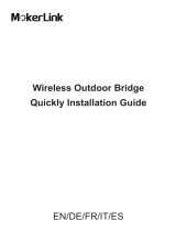 MokerLink 28 Port Gigabit Managed Wireless Outdoor Bridge Guía de instalación