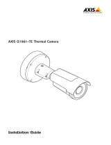 Axis Q1961-TE Guía de instalación