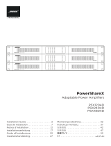 Bose PSX Series Guía de instalación
