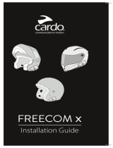 Cardo FREECOM 4x Guía de instalación