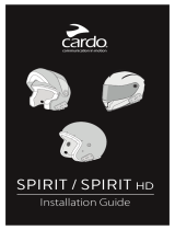 Cardo Spirit HD Guía de instalación