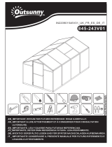 Outsunny 845-243V01 Guía de instalación