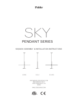 Pablo SKY DOME Series Pendant Light Manual de usuario