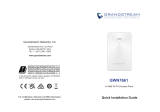 Grandstream GWN7661  Guía de instalación