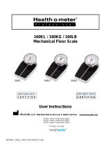 Health O Meter 160KL Manual de usuario