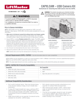 LifeMaster CAPXLCAM Manual de usuario