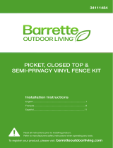 Barrette Outdoor Living 34111484 Manual de usuario