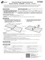 Richell 94332R3 Freestanding Pet Gate Manual de usuario