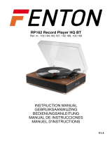 Fenton RP162 Manual de usuario