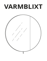 IKEA VARMBLIXT Manual de usuario