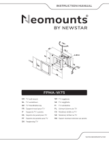 Neomounts FPMA-W75 Manual de usuario
