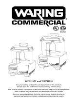 Waring Commercial WFP14SW Manual de usuario