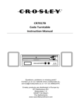 Crosley CR7017B Manual de usuario