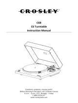 Crosley C6B-WH Manual de usuario