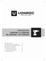 Vonroc CD501DC Manual de usuario