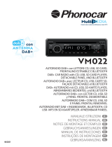 Phonocar VM022 Manual de usuario