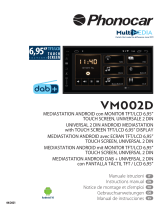 Phonocar VM002D Manual de usuario