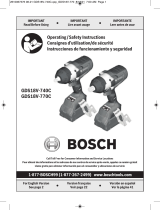 Bosch GDS18V-740C Manual de usuario