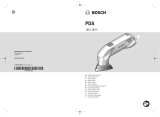 Bosch PDA 180 Manual de usuario
