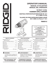 RIDGID R860012 Manual de usuario