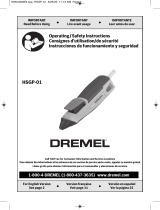 Dremel HSGP-01 Manual de usuario