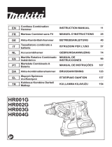 Makita HR001G Manual de usuario
