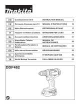 Makita DDF482 Manual de usuario