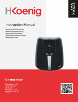H Koenig FRY800 Manual de usuario