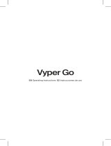 HYPERICE Vyper Go Portable Vibrating Roller Manual de usuario