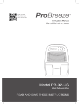 ProBreeze PB-02-US Manual de usuario