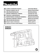 Makita DHR263 Manual de usuario