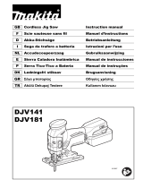 Makita DJV141 Manual de usuario