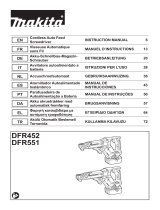 Makita DFR452 Manual de usuario