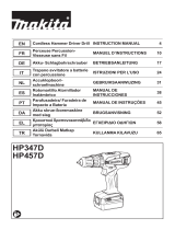 Makita HP347D Manual de usuario