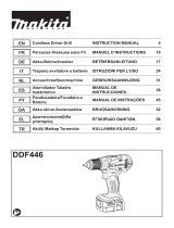 Makita DDF446 Manual de usuario