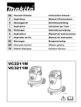 Makita VC2211M Manual de usuario