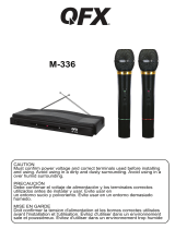 QFX M-336 Manual de usuario