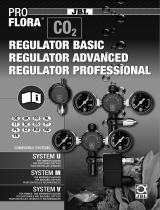 JBL REGULATOR PROFESSIONAL ProFlora Pressure Regulator Manual de usuario