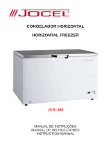 Jocel JCH-488 HORIZONTAL FREEZER Manual de usuario